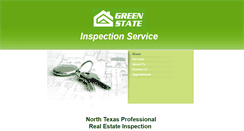 Desktop Screenshot of greenstateinspection.com